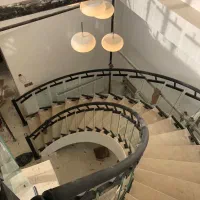 نرده شیشه ای مدرن