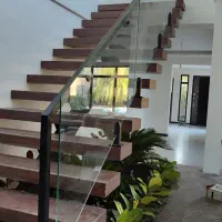 نرده شیشه ای و حفاظ شیشه و نرده سیم بکسلی(کابلی)