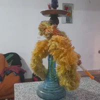 قلیان تنه چوبی
