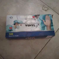 دستکش  رنگ شفاف