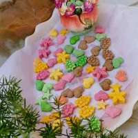 قند فانتزی گیاهی و قند فانتزی بدون گیاه