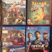 بازی Raman legends/fifa19/FARCRY4/pes2017 برای ps4
