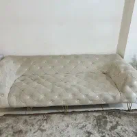 کاناپه چستر تک و میز جلو مبلی