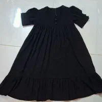 پیراهن مشکی دخترانه اسپرت