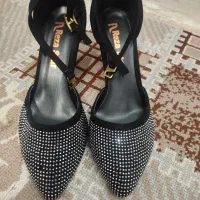 کفش نگین دار مجلسی