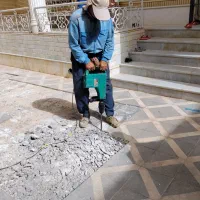 تخریب با پیکور برقی در جهرم