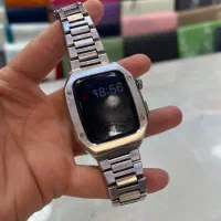 اپل واچ سری۷ با بند استیل45mm