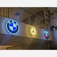 باکس نوری چراغ دار
