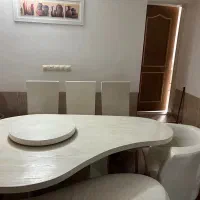 میز نهار خوری هشت نفره بزرگ