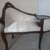 میز تلفن چوب راش