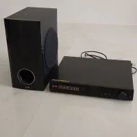 دستگاه دی وی دی الجی و دو باند بزرگ و یک باند کوچک