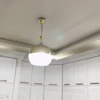 لوستر اشپزخانه و لامپ کم مصرف