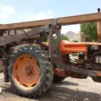 حفر چاه عمیق چاه آب با دستگاه حفاری پشت تراکتور