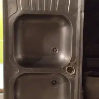 سینک دوقلو روکار