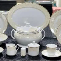 سرویس چینی ۸۰ پارچ۱۲ نفره کامل