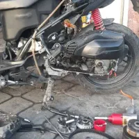 تعمیر انواع موتور سیکلت های ایرانی و خارجی