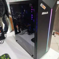 کیس گیمینگ i7 3770 ram16 rx580 120ssd 500hdd