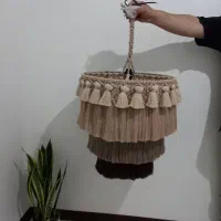 لوستر مکرومه