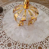کریستال طلا کوب سانتوزا سه پایه
