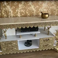 فروش فوری میزتلویزیون،بوفه وساعت برنز زیر قیمت