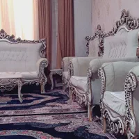مبل هفت نفره با جلو مبلی