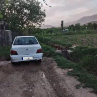 پراید ۱۳۲ سفید مدل ۹۰