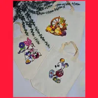 توتبگ پارچه ای چاپدار