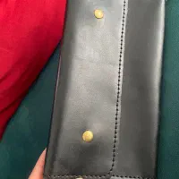 کیف دست دوز چرم‌گاوی