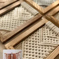 مکرومه بافی زیبایی منزل