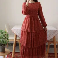پیراهن طبقه ای پینترسی