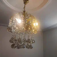 دو عدد لوستر سه شاخه