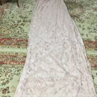پرده تور کالباسی رنگ