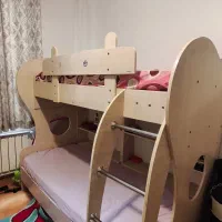 تخت  خواب دو طبقه نوجوان آپادانا با تشک