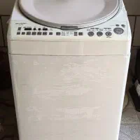 لباسشویی ژاپنی شارپ اتومات، پلاسما 8 کیلویی +ترانس