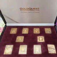 ست کلکسیونی سکه گلد کوییست