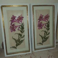 تابوهای تکسچر گل برجسته ۴ تایی