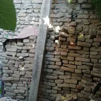 چوب، موزائیک. آجر
