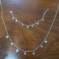 ست نقره طرح ستاره گرمی 300