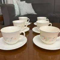 فنجان نعلبکی آرکوپال فرانسه ویکتوریا