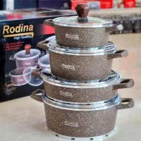 سرویس قابلمه آلمانی رودینا آلمانی ۸ پارچه  نو