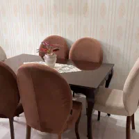 فروش یک دست میز غذاخوری ۶ نفره تمیز و سالم