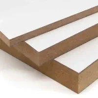 ورق mdf یکرو تبریز سفید صابونی