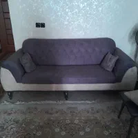 مبل راحتی ۸ نفره با میز وسط و۳ عدد عسلی