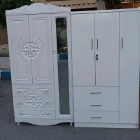 کمد ملامینه و وکیوم سفید (نو)