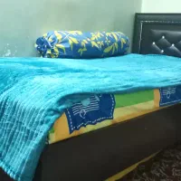 تخت خواب یک نفره با تشک طبی