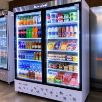 یخچال دو درب تمام استیل کرمانج
