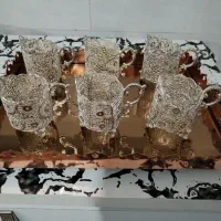 شربت خوری پایه دار مسی