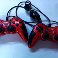 دسته pes گیم دو عددی شوک دار اکسل نو