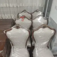 میز ناهار خوری شش نفره فرانسوی نصف قیمت بازارآکبند