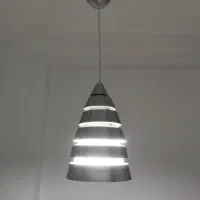 لوستر تک شاخه فلزی